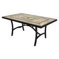 Patio Masterrp FS Cambrid 40x66 Table ALX19317H60